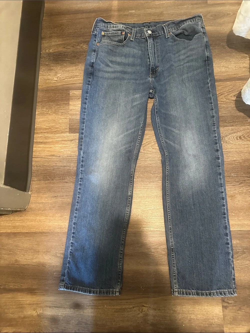 Levi's unisex  sz 36/30  Blue Straight-Leg Jeans